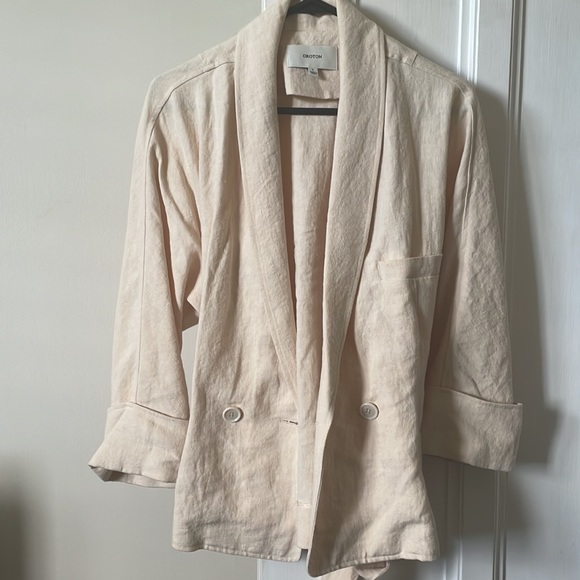 OROTON 100% linen blazer size 6 (aus 8) - Picture 5 of 5